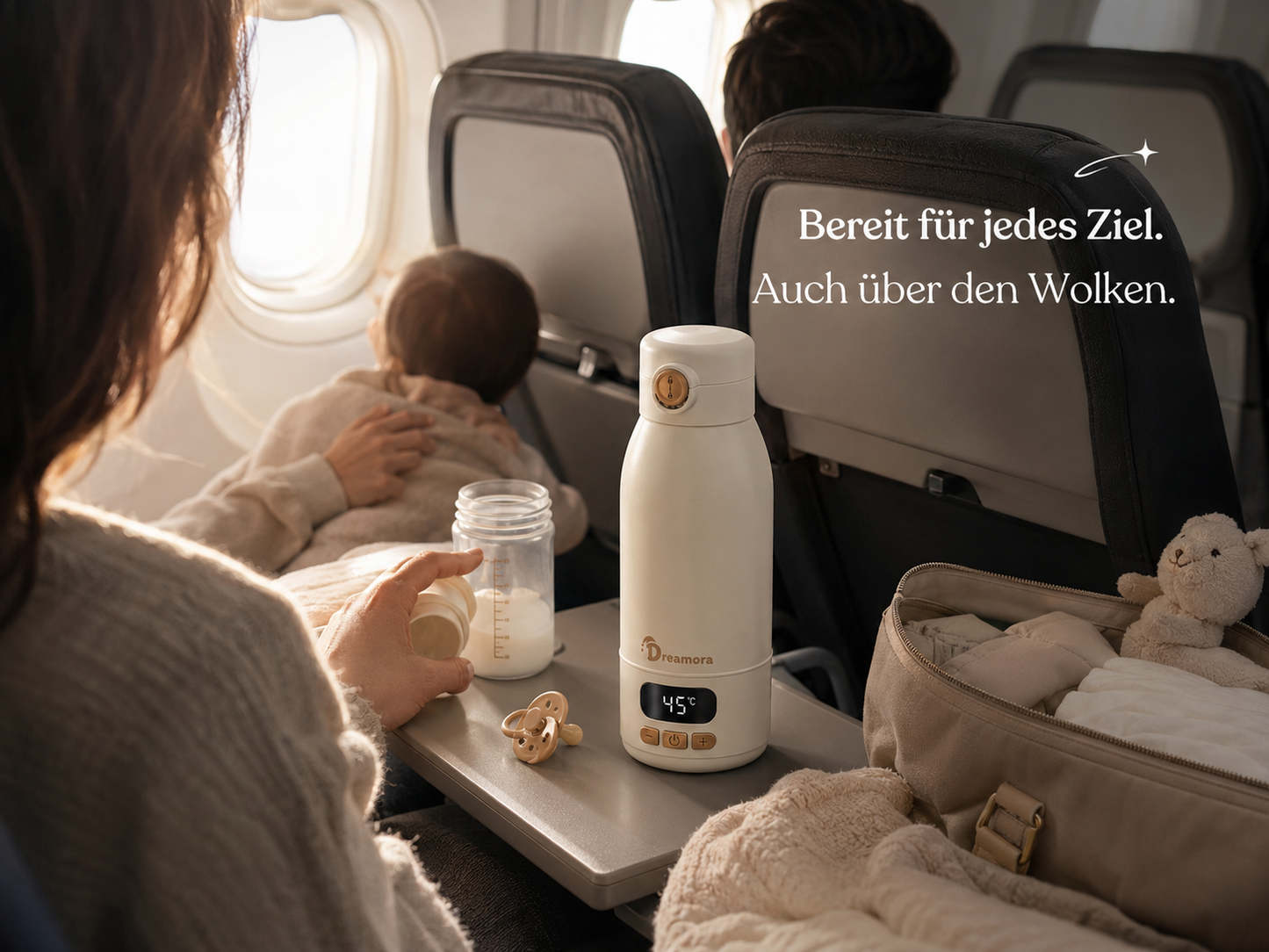 Tragbarer Baby Flaschenwärmer