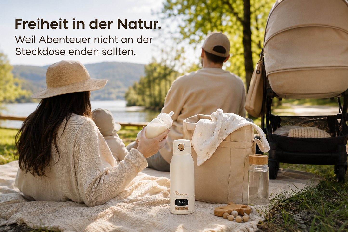 Tragbarer Baby Flaschenwärmer